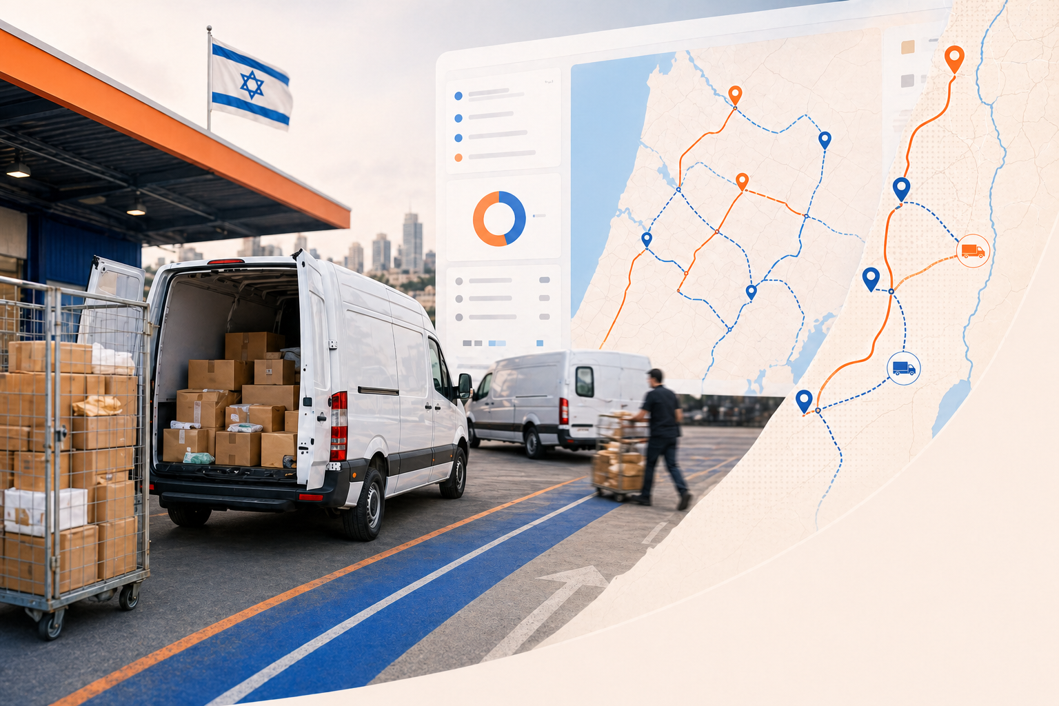 Imagen hero para Software de courier en Israel: que revisar de verdad antes de comprar con contexto operativo de Israel