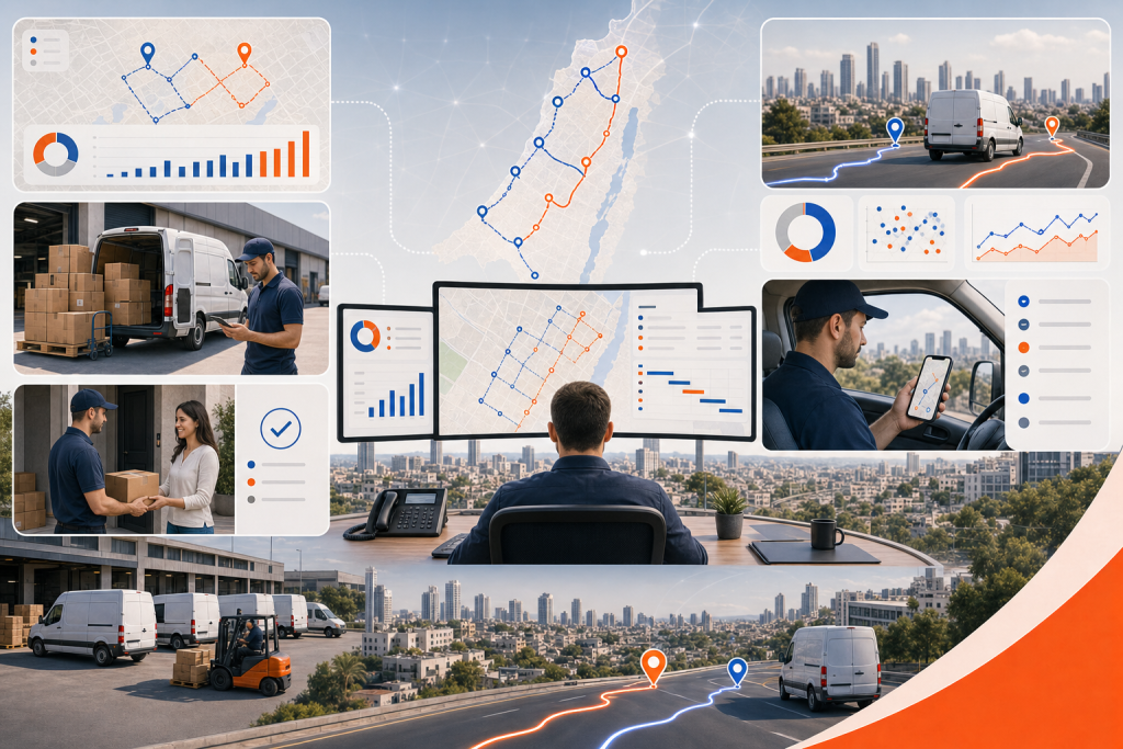 Editorial hero image for Israeli Delivery Operations Benchmark 2026