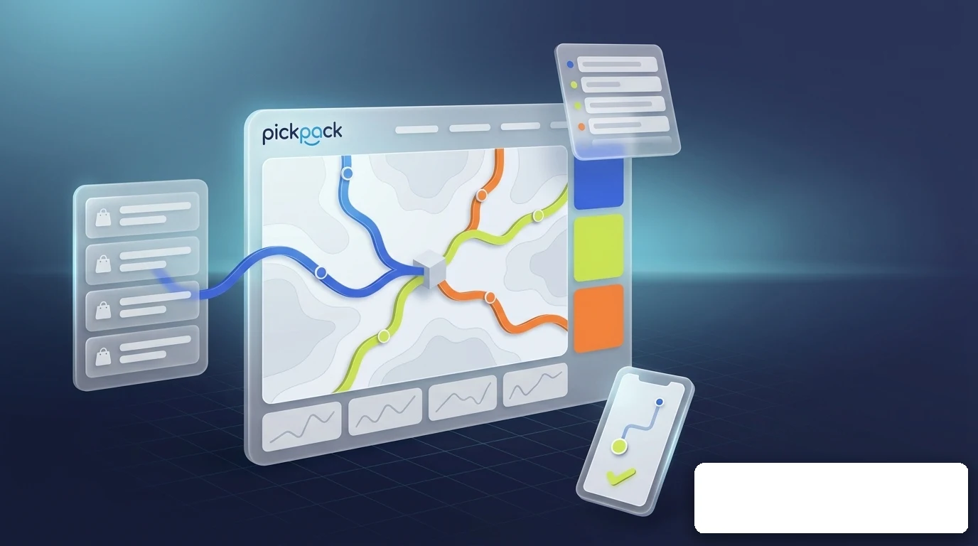PickPack + gorgias integration — delivery management visual