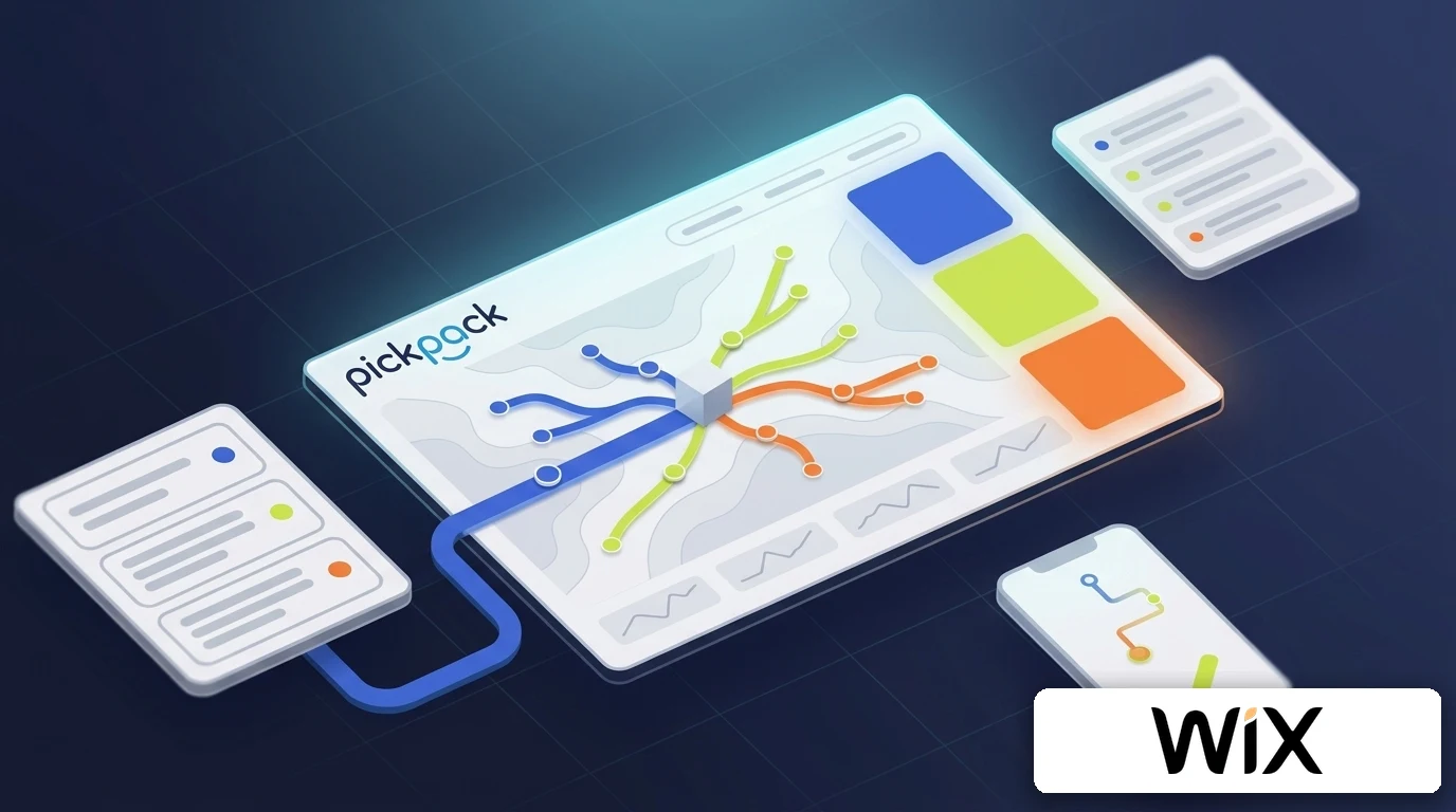 PickPack + wix integration — delivery management visual