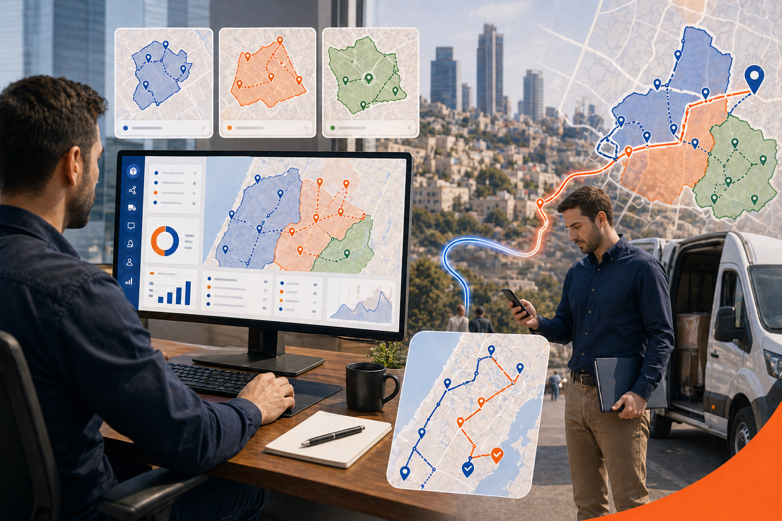 Imagen hero para Rutas de ventas: como construir recorridos mas productivos con contexto operativo de Israel