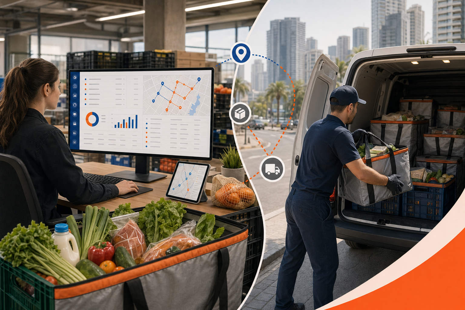 Hero image for Stor.ai and PickPack: Why Grocery Delivery Needs Connected Execution with an Israeli delivery operations context
