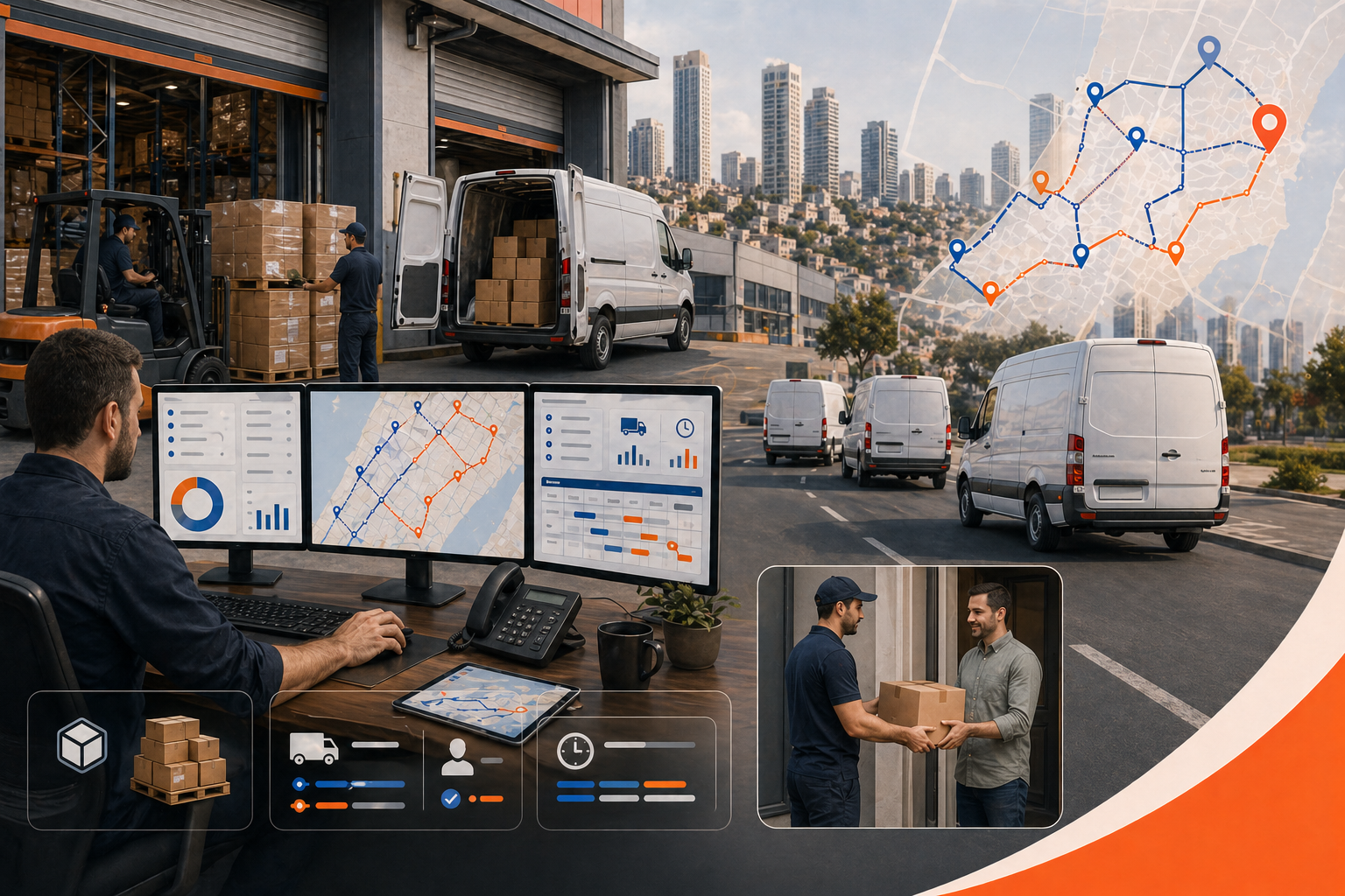 Imagen hero para Software para planificar rutas de distribucion: lo que necesita un equipo B2B mas alla del mapa con contexto operativo de Israel